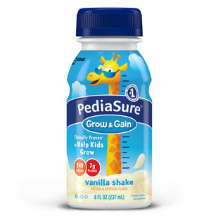 Pediasure Grow & Gain Vanilla Retail 8 oz. Bottle, EA/1