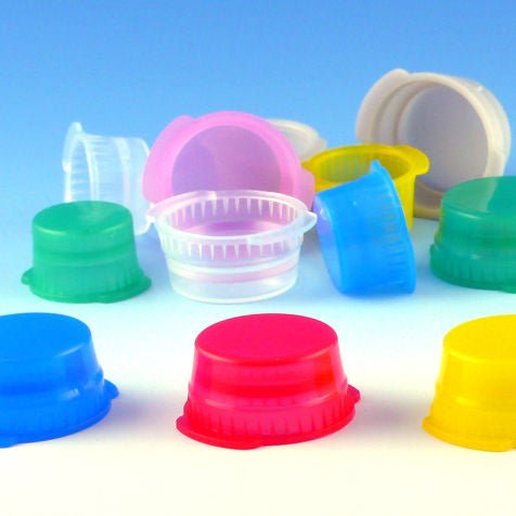 Cappers™ Polyethylene Colorless Double Tab Snap Cap Tube Closure, 1000 per Pack, PK/1