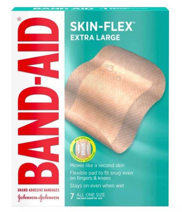 Band-Aid Skin Flex Jumbo XL 7 ct, BX/7