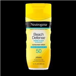 Neutrogena Beach Defense Lotion, SPF 50, 6.7 fl oz