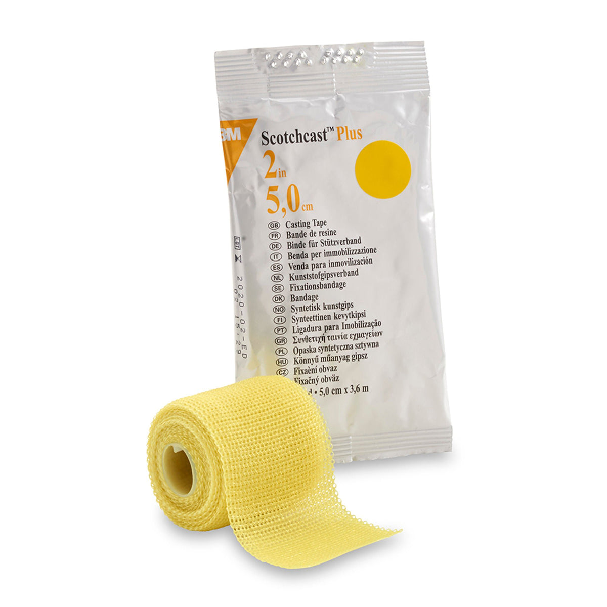 3M™ Scotchcast™ Plus Yellow Cast Tape, 2 Inch x 4 Yard, EA/1