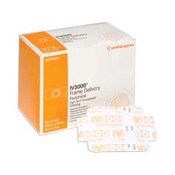 Opsite IV3000 Frame Delivery Moisture Responsive Catheter Dressing 4" x 4-3/4", EA/1