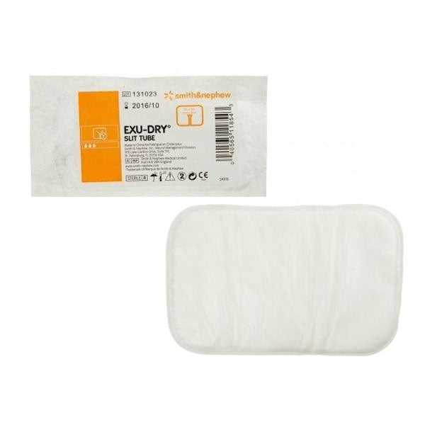 EXU-DRY Full Absorbency Slit Tube Dressing, 3" x 4"
