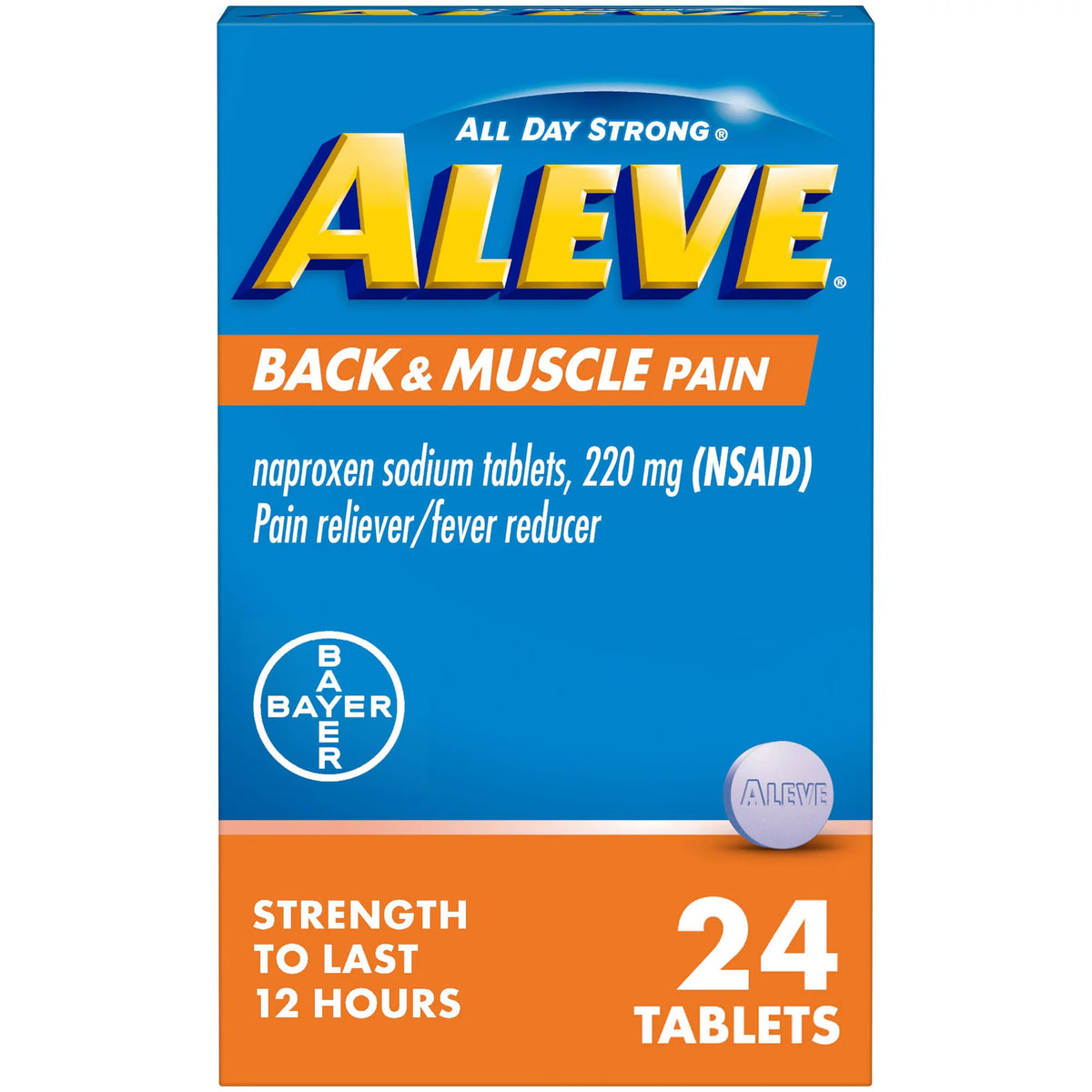Aleve Back & Muscle Pain Tablets, BT/1