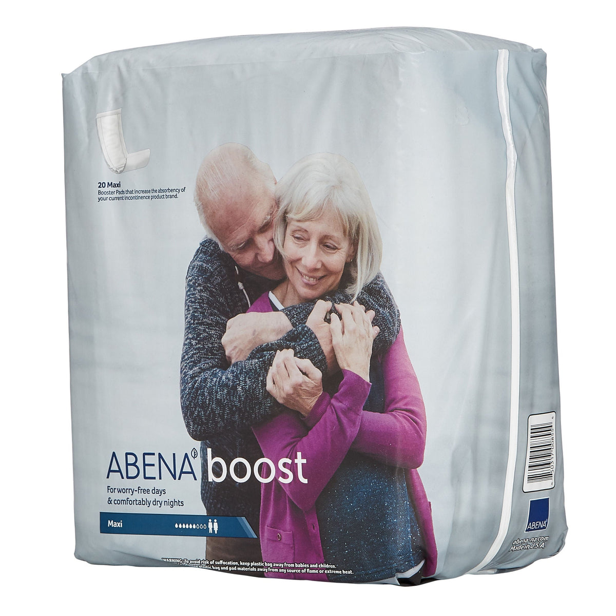 Abena® Boost Maxi Incontinence Booster Pad, 6¼ x 24 Inch, BG/20