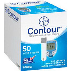 Contour Microfill Blood Glucose Test Strip (50 count)
