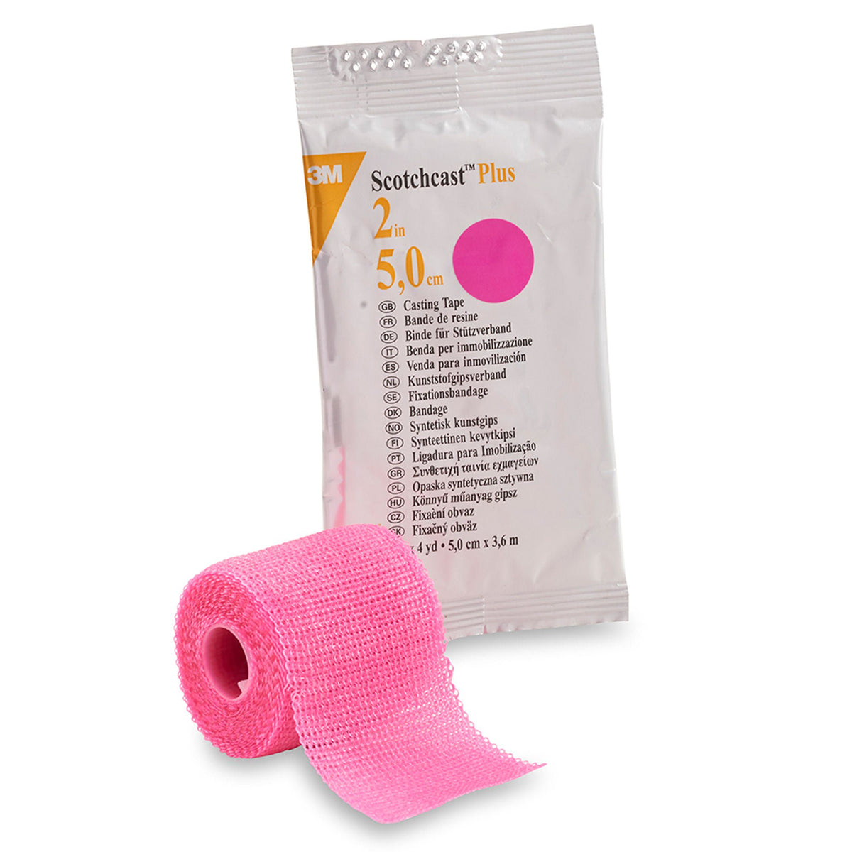 3M™ Scotchcast™ Plus Bright Pink Cast Tape, 2 Inch x 4 Yard, EA/1