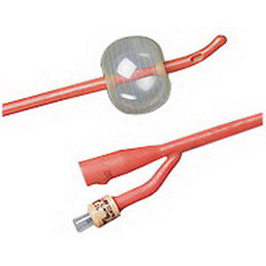 BARDEX Infection Control Coude 2-Way Specialty Foley Catheter 14 Fr 5 cc