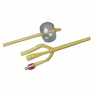 LUBRICATH 3-Way Latex Foley Catheter 24 Fr 30 cc