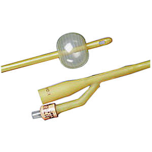 BARDEX Infection Control Carson 2-Way Latex Foley Catheter 20 Fr 5 cc