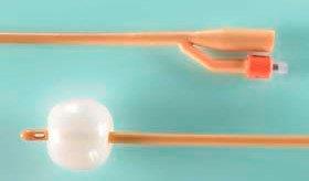 Lubri-Sil I.C. Infection Control 2-Way 100% Silicone Foley Catheter 12 Fr 5 cc Coude Tip