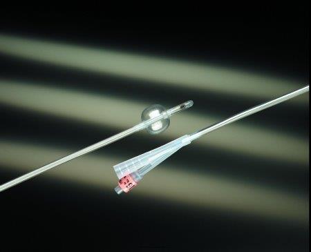 Lubri-Sil I.C. Infection Control 2-Way 100% Silicone Foley Catheter 20 Fr 5 cc Coude Tip