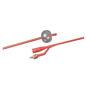 BARDEX LUBRICATH Council 2-Way Foley Catheter 20 Fr 5 cc