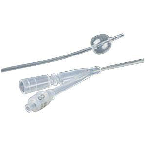 BARDEX 2-Way 100% Silicone Foley Catheter 14 Fr 5 cc