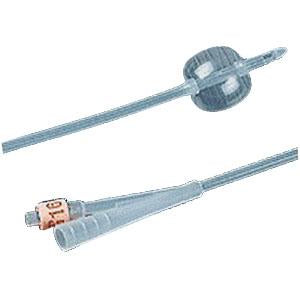 BARDEX 2-Way 100% Silicone Foley Catheter 16 Fr 5 cc