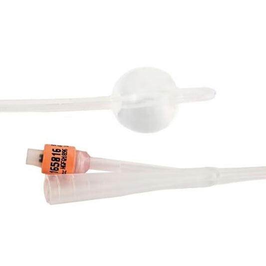 BARDEX 2-Way 100% Silicone Foley Catheter 20 Fr 5 cc