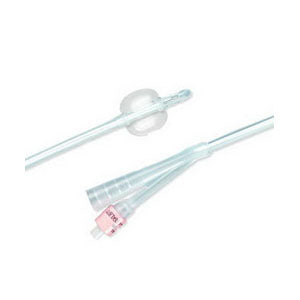 2-Way 100% Silicone Foley Catheter 22 Fr 30 cc