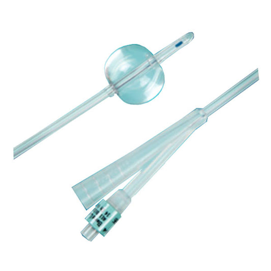 LUBRI-SIL 2-Way 100% Silicone Foley Catheter 12 Fr 5 cc