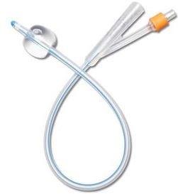 LUBRI-SIL All-Silicone Foley Catheter, 2-Way, 20 Fr, 30cc