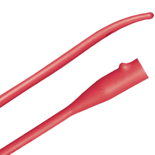 BARD Red Rubber All-Purpose Urethral Catheter 14 Fr 16"