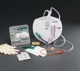 Advance Complete Care Lubri-Sil I.C. Urine Meter Foley Tray, 16 Fr, 5cc