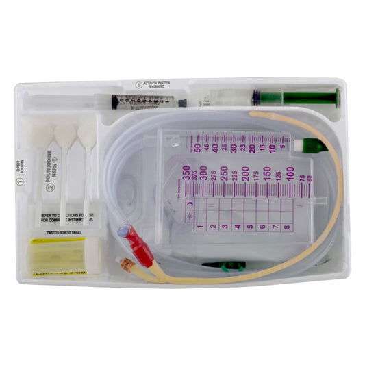 SURESTEP Foley Tray, LUBRICATH, Drainage Bag, STATLOCK Stabilization Device, 18 fr