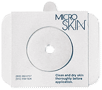 Two Piece System Adh Barr, Pre-Cut 1 1/2", Bx Of 5