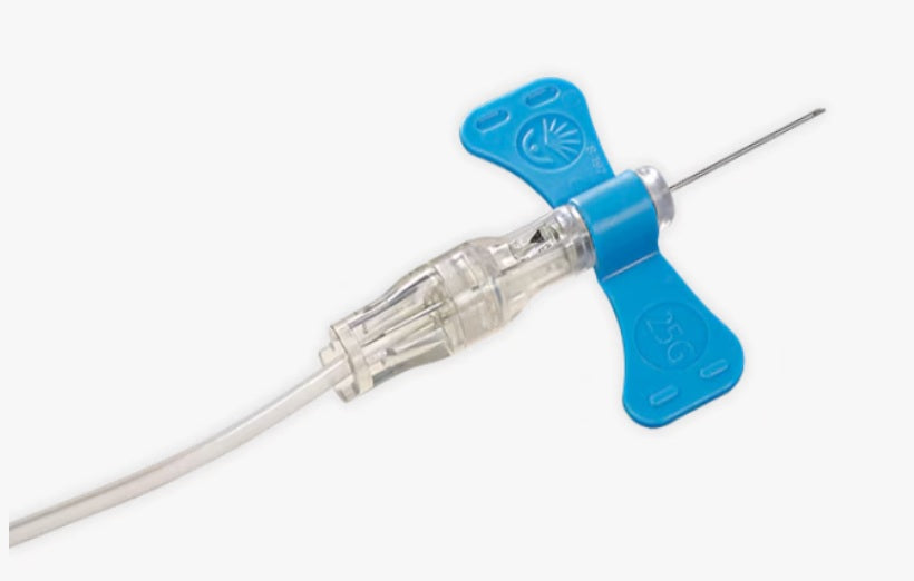 BD Vacutainer UltraTouch Push Button Blood Collection Set with 12" Tubing & Pre-Attached Holder, 23G x .75", EA/1