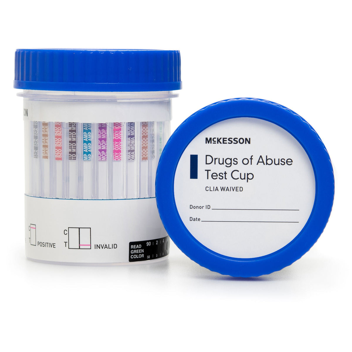 McKesson 12-Drug Panel with Adulterants Drugs of Abuse Test, CS/100