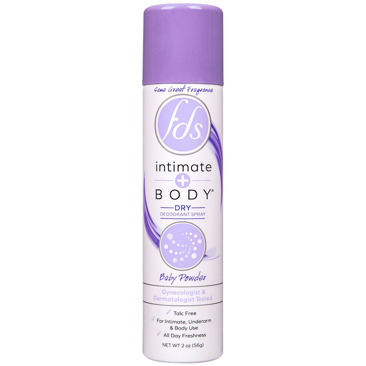 DEODORANT, SPR FDS FEM BABY FRESH 2OZ, EA/1
