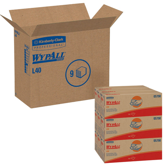 WypAll® PowerClean™ L40 Extra Absorbent Towels, BX/100