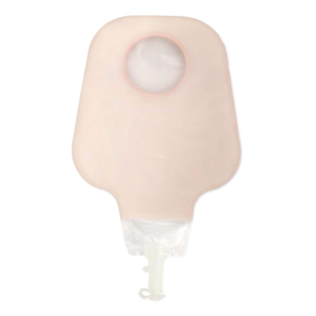 New Image™ 18012 Two-Piece Ultra Clear Ostomy Pouch, Pre-cut to Fit 44 mm, Green, EA/1
