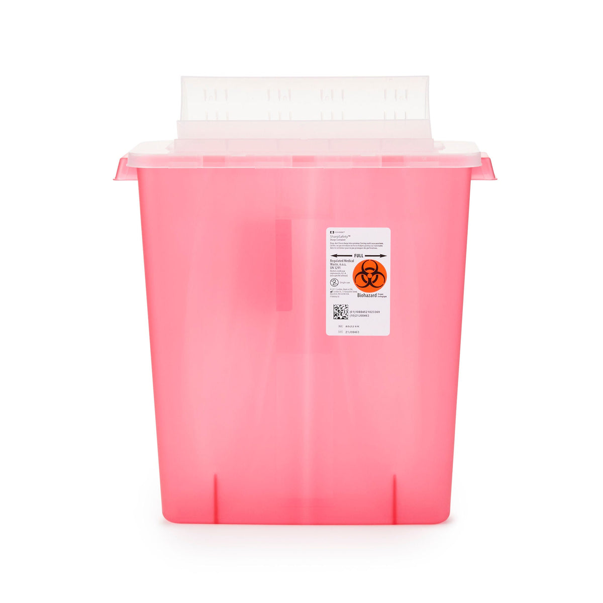 In-Room™ Multi-purpose Sharps Container, 3 Gallon, 13.75 x 16.25 x 6 Inch, EA/1