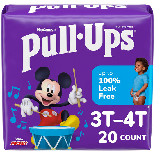 Huggies Pull-Ups® Learning Designs® for Boys Training Pants, 3T to 4T, CS/80