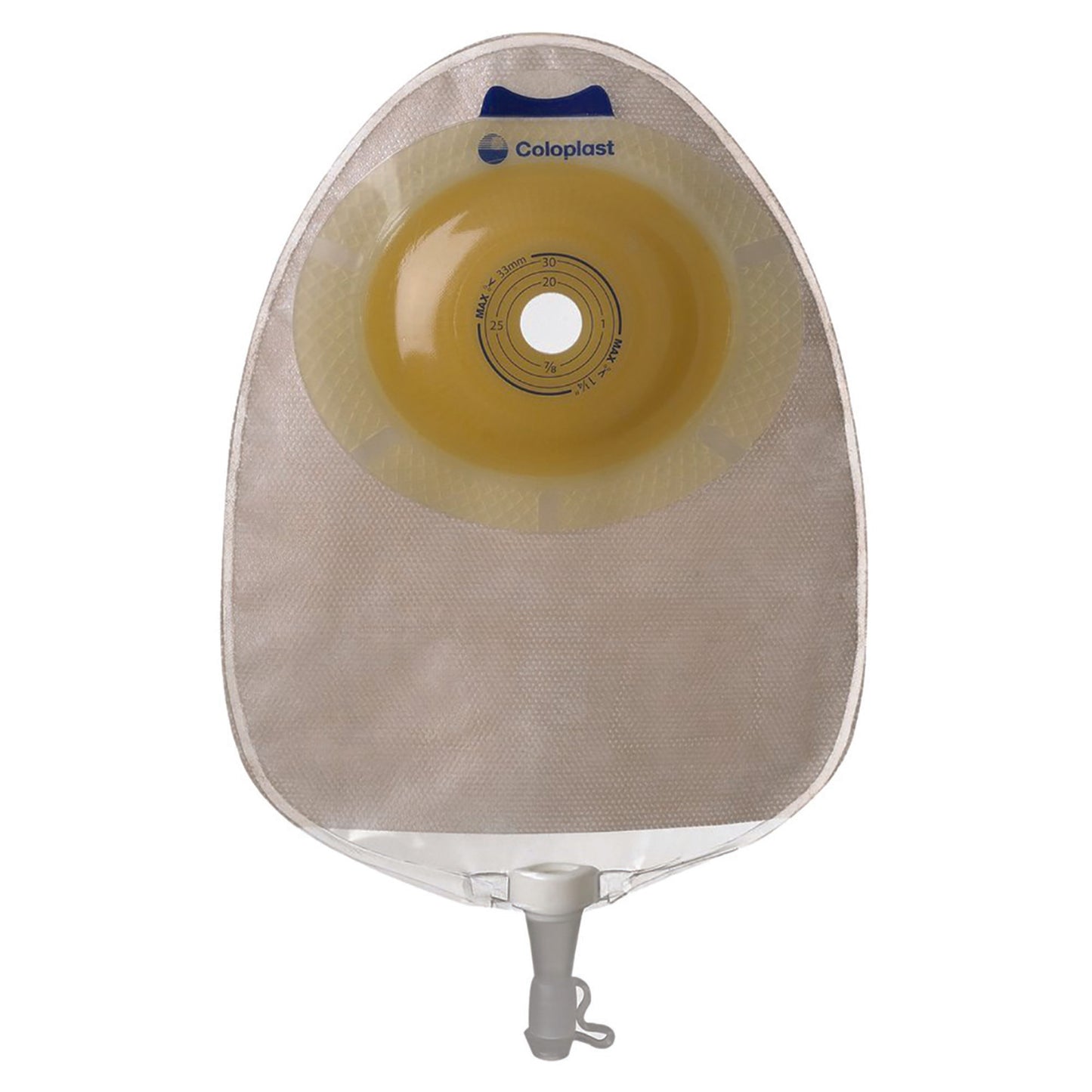 POUCH, UROSTOMY 1PC 5/8"-15/16" TRANSPARENT 15-33MM (10/BX)