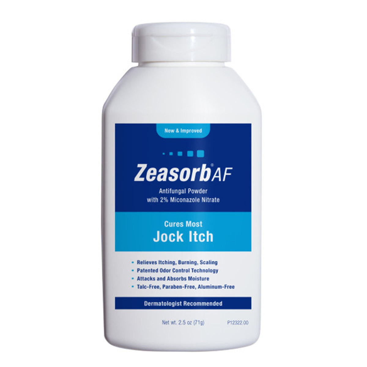 Zeasorb AF Antifungal Treatment Super Absorbent Powder, EA/1