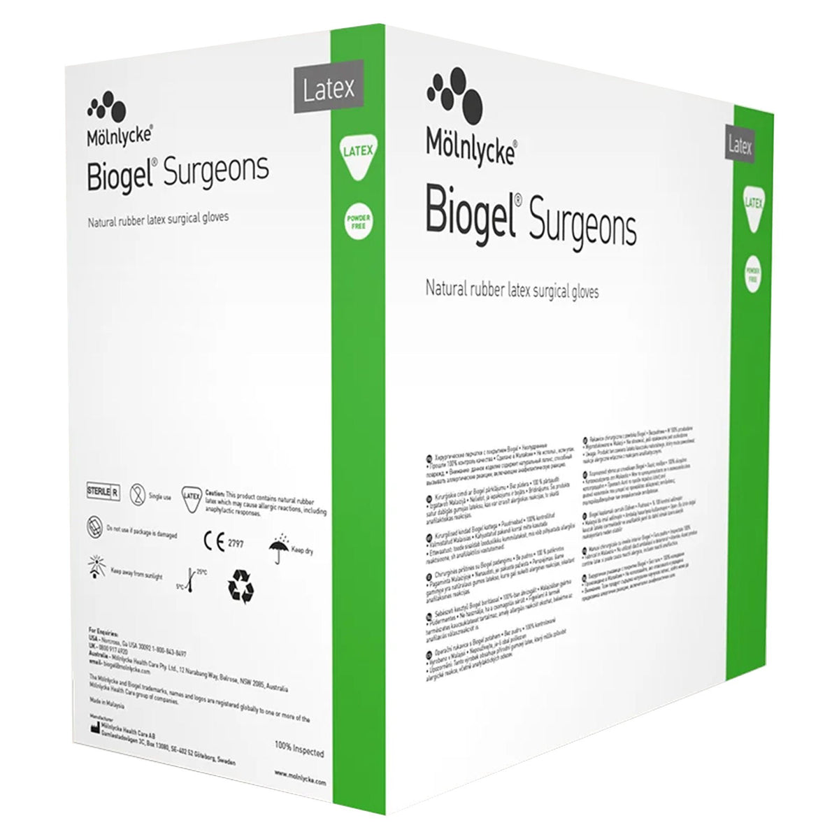 Biogel® Surgeons Latex Surgical Glove, Size 7.5, Straw Color