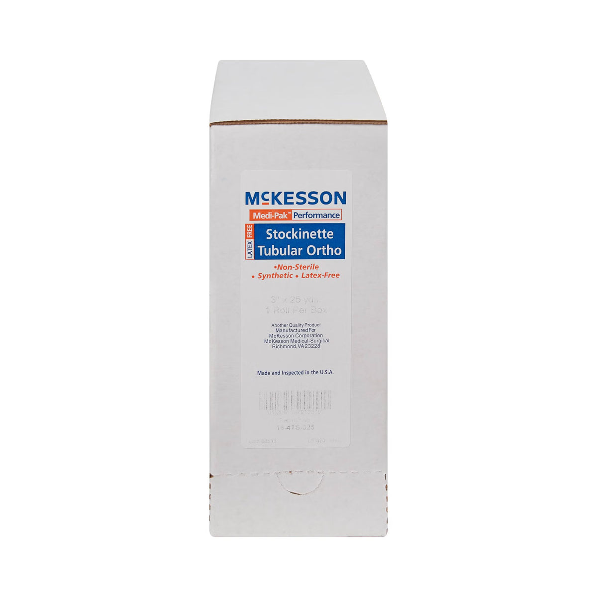 McKesson White Polyester Tubular Stockinette, 3 Inch x 25 Yard