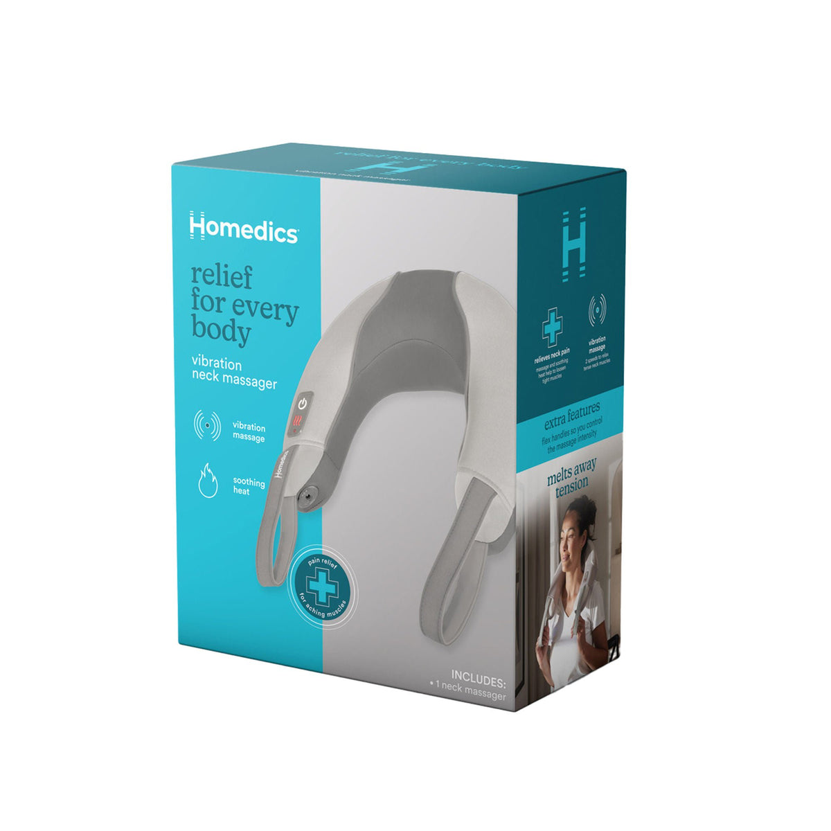 Homedics® Pro Therapy Vibration Neck Massager with Soothing Heat, EA/1