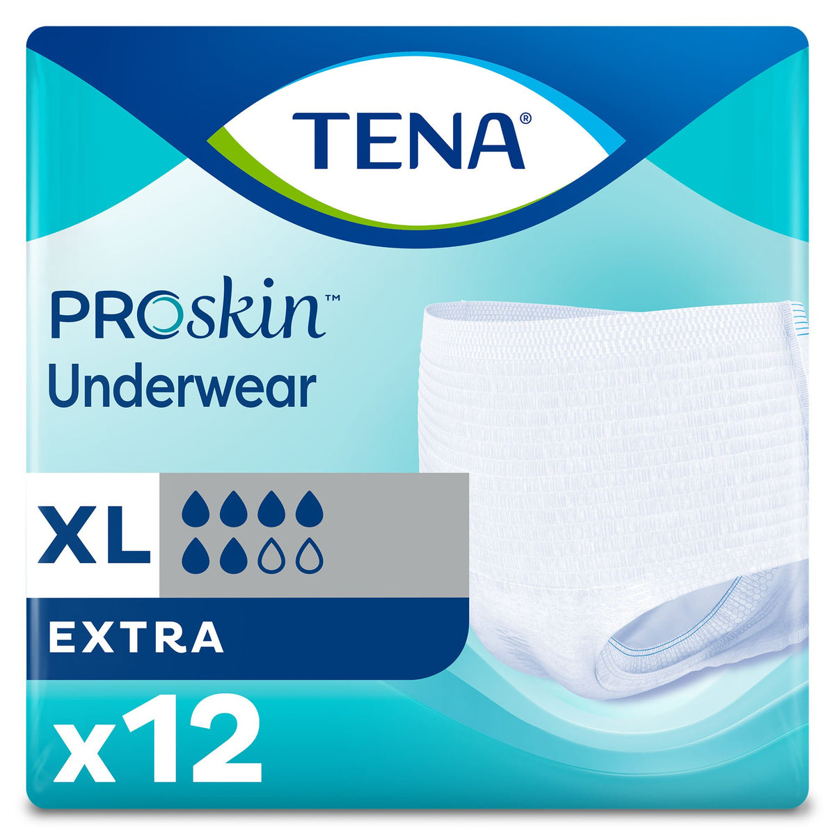 Tena® ProSkin™ Extra Absorbent Underwear, Extra Large, CS/48