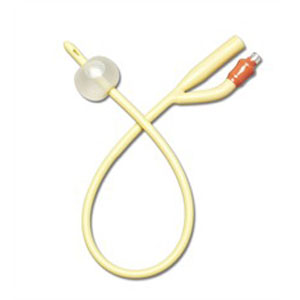 2-Way Silicone-Elastomer Coated Foley Catheter 18 Fr 30 cc