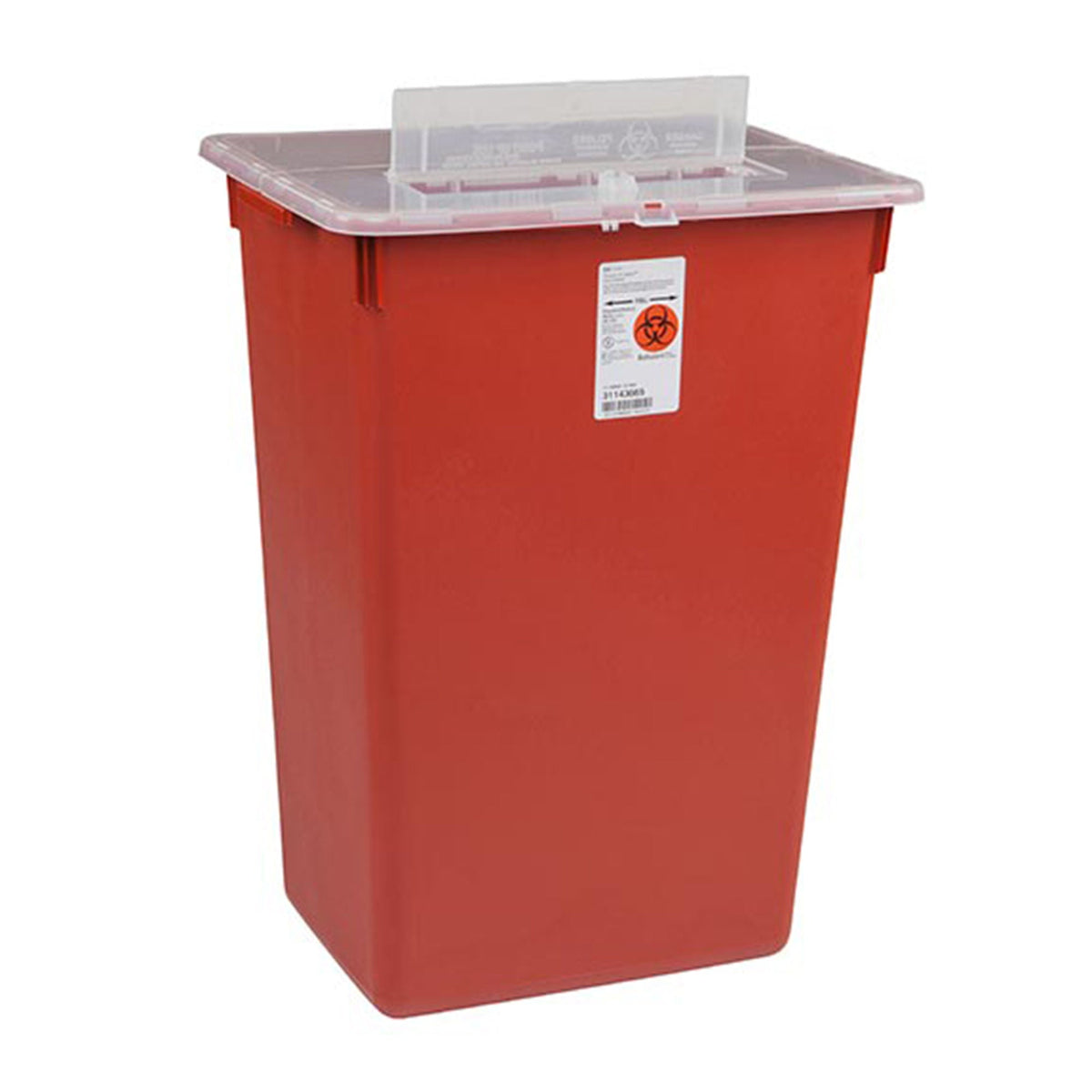 Sharps-A-Gator™ Multi-purpose Sharps Container, 10 Gallon, 21.5 x 15.5 x 12 Inch, EA/1