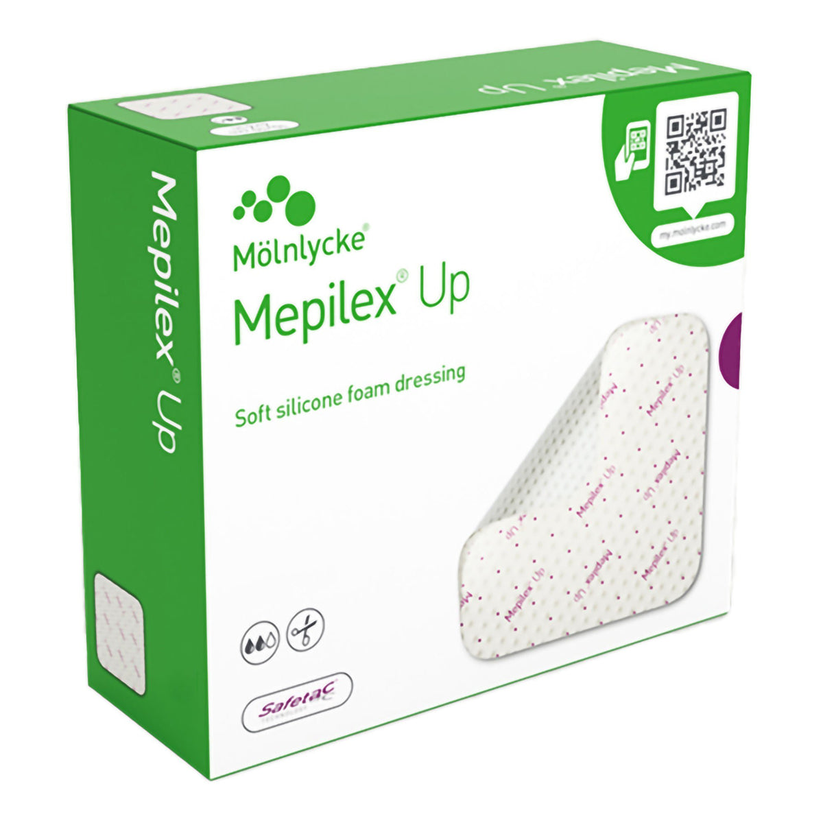 Mepilex® Up Foam Dressing, 10 x 10 Centimeter, EA/1