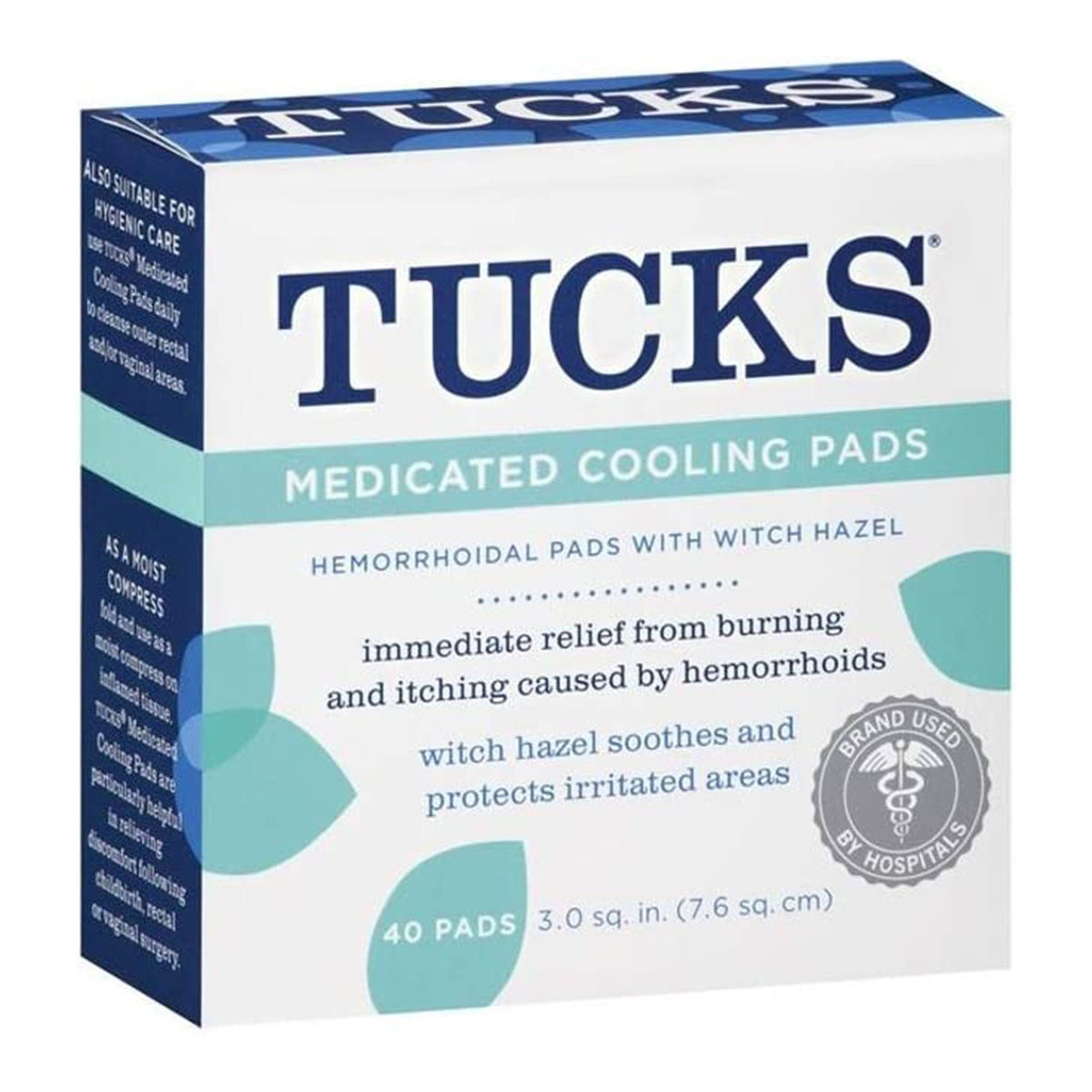 Tucks® Medicated Cooling Pads, BX/40