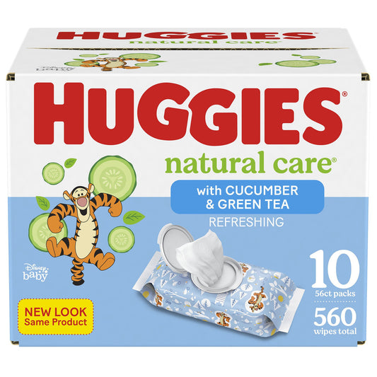 Huggies® Natural Care® Refreshing Baby Wipes, CS/560