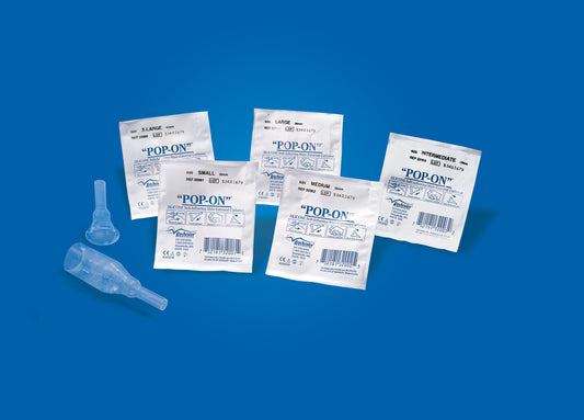 CATHETER, MALE EXTERNAL POP-ONLG (100/BX) RCHMED