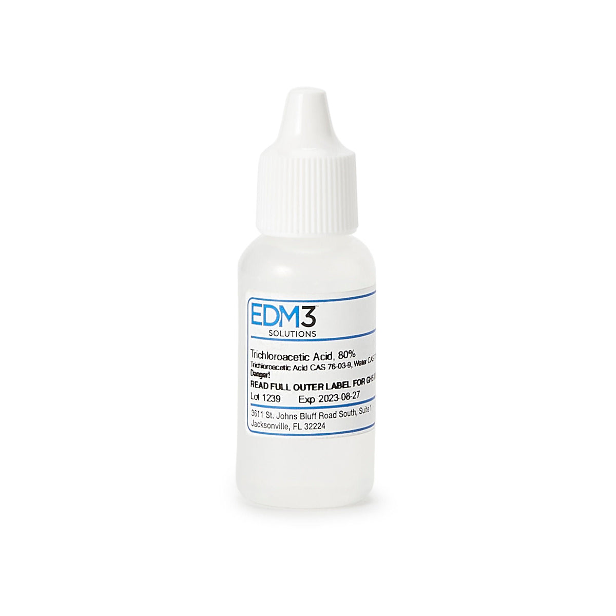 EDM 3 Trichloroacetic Acid, 15 mL, EA/1