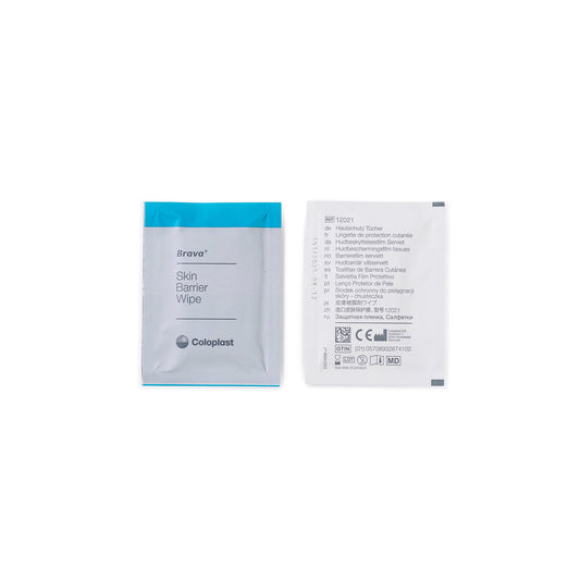 Brava Skin Barrier Wipe, Sting-Free, Alcohol-Free, Silicone-Based
