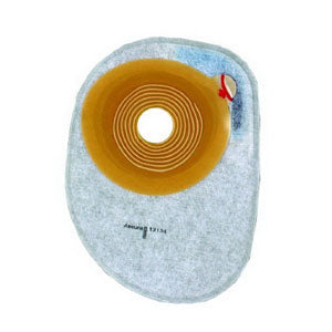 Assura 1-Piece Closed Pouch Oval Precut 1-3/8", Transparent