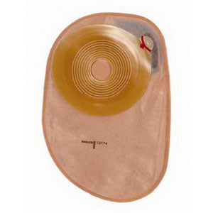 Assura 1-Piece Closed Pouch Oval Cut-to-Fit 3/4" - 2-3/4", Opaque